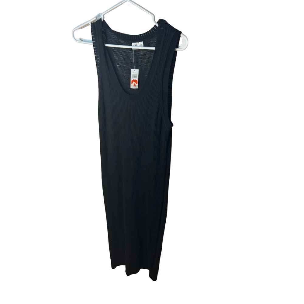 Gap factory sleeveless ribbed sweater dress 635635 size XL summer 2023